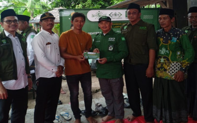 LAZISNU PCNU Pusat Salurkan Bantuan untuk Korban Angin Puting Beliung di Kecamatan Palas