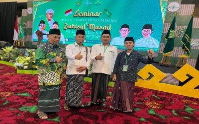 Pengurus Cabang Nahdlatul Ulama (PCNU) Pusat Ikuti Seminar Sistem Istimbath Hukum dan Bahtsul Masail